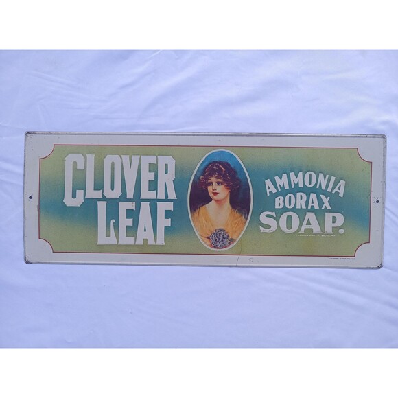 Metal Signs From 1974 Sold Individually Napoleon Cigar Clover Leaf Thelma 7x19 - Picture 3 of 4